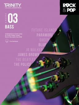 Trinity College London Rock & Pop 2018 Bass Grade 3 