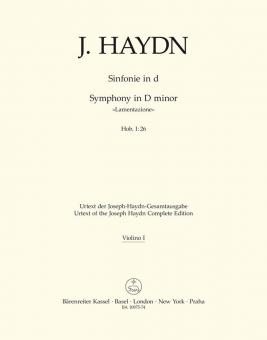 Symphonie en ré mineur Hob. I:26 