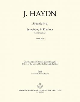 Symphonie en ré mineur Hob. I:26 
