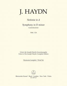 Symphonie en ré mineur Hob. I:26 