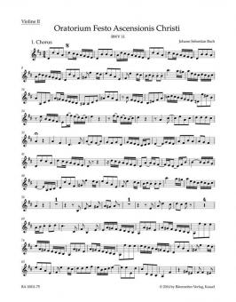 Oratorio de l'Ascension BWV 11 