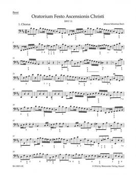 Oratorio de l'Ascension BWV 11 