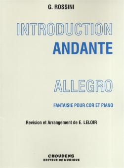 Introduction, Andante et Allegro 
