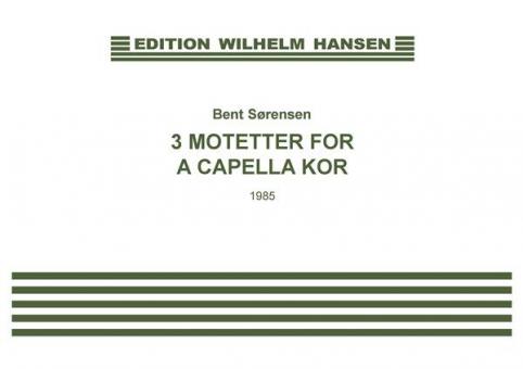 3 Motets 