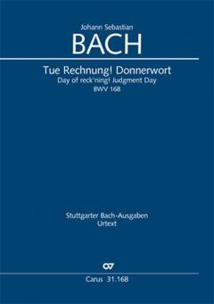 Day of reck'ning! Judgment Day BWV 168 Standard