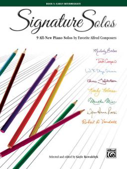 Signature Solos Book 3 Standard