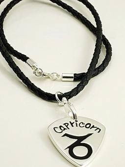Rockys Plektrum + Kette Sternzeichen Steinbock 