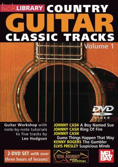 Country Guitar Classic Tracks- Taught By Lee Hodgson 