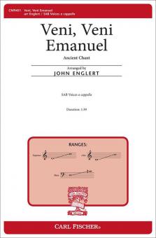 Veni, Veni Emanuel 