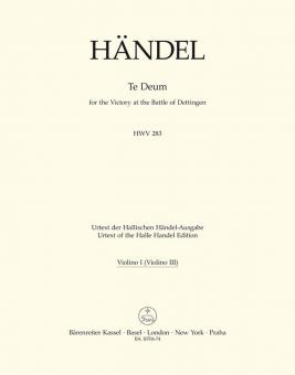 Te Deum pour la victoire de la bataille de Dettingen HWV 283 