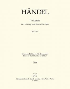 Te Deum pour la victoire de la bataille de Dettingen HWV 283 