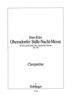 Oberndorfer Stille-Nacht-Messe op.250 