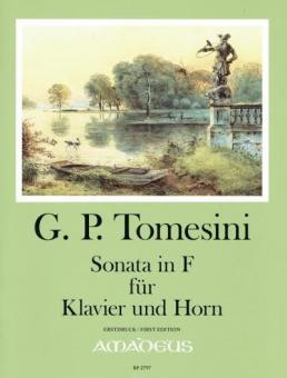 Sonate en fa - Première édition 