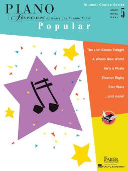 Faber Piano Adventures - Student Choice Series: Popular Level 5 