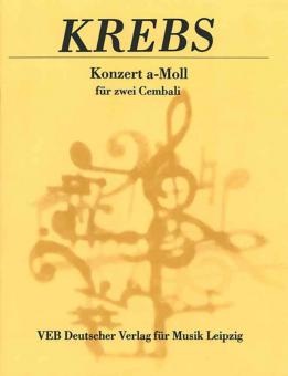 Konzert a-Moll für 2 Cembali 