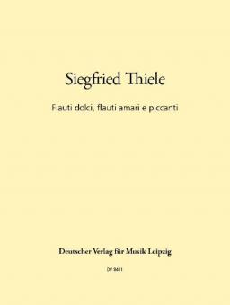 Flauti dolci, flauti amari e piccanti 