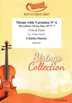 Theme with Variations No 6 Standard