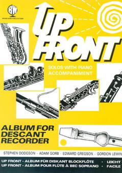 Up Front Album for Descant Recorder 