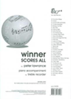 Winner Scores All - Piano Accompaniment for Treble Recorder 