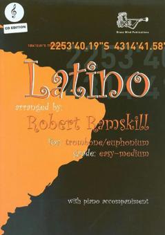 Latino for Trombone - Treble Clef with CD 