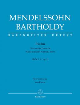 Psaume "Non nobis Domine" / Nicht unserm Namen, Herr" op. 31 MWV A 9 Standard
