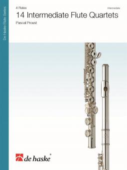 14 Intermediate Flute Quartets 