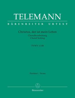 Christus, der ist mein Leben TVWV 1:138 