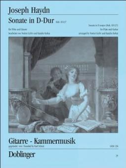 Sonata in D major Hob. XVI:37 
