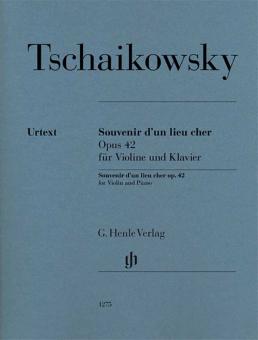 Souvenir d'un lieu cher op. 42 