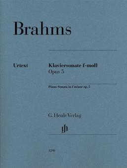 Klaviersonate f-moll op. 5 