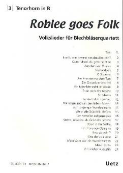 Roblee goes Folk 