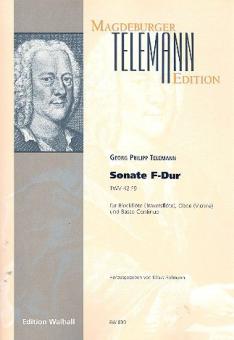Sonate F-Dur TWV42:F9 