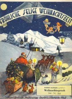 Weihnachtsspruch op. 38,5 