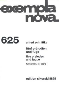 5 Präludien und Fuge Standard