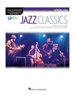 Jazz Classics - Instrumental Play-Along for Violin 