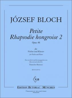 Petite Rhapsodie hongroise Nr. 2 op. 46 
