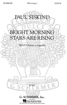 Bright Morning Stars Are Rising 