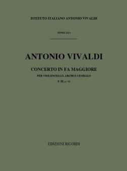 Concerto F Major RV411 