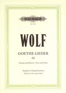 Goethe-Lieder Vol. 3 