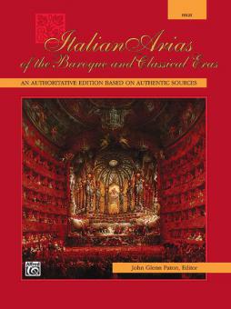 Italian Arias of The Baroque & Classical Eras High Voice 