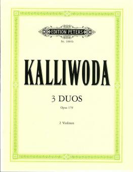 3 Progressive Duos Op. 179 