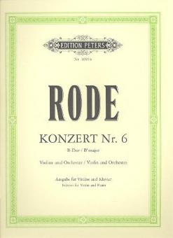 Concerto No. 6 in B flat 