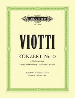 Concerto No. 22 in A minor 