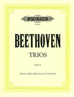 Trios for Violin (or Clarinet) Cello and Piano 