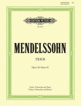 Piano Trios in D minor Op. 49; C minor Op. 66 
