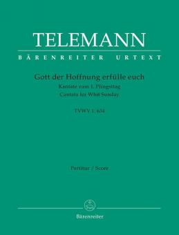 Gott der Hoffnung erfülle euch TVWV 1:634 