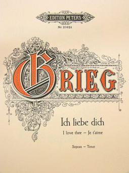 I Love Thee Op. 5/3 