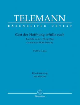 Gott der Hoffnung erfülle euch TVWV 1:634 Standard