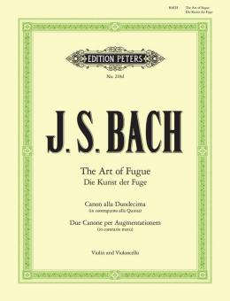 The Art of Fugue - Canons XIV and XVII 