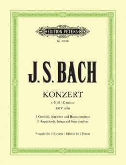 Double Concerto in C minor BWV 1060 
